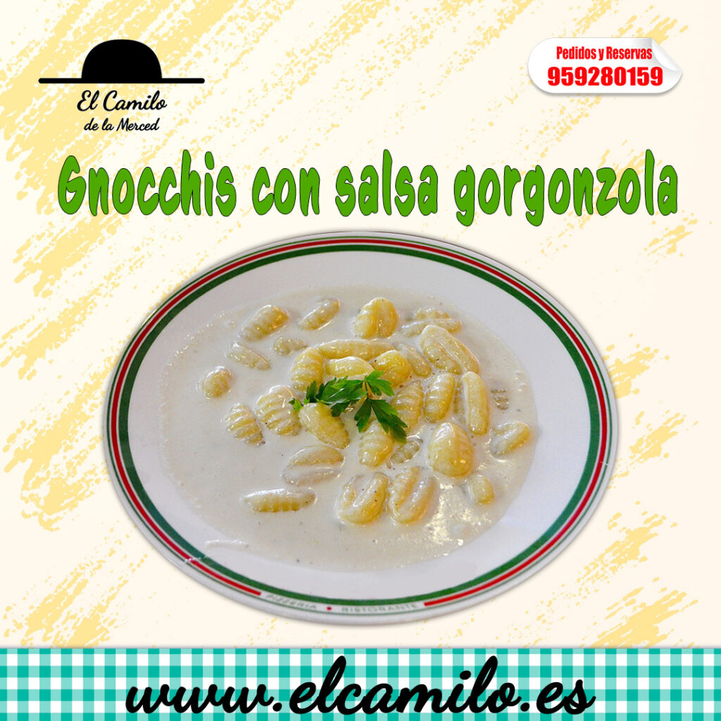 Gnocchis-gorgonzola