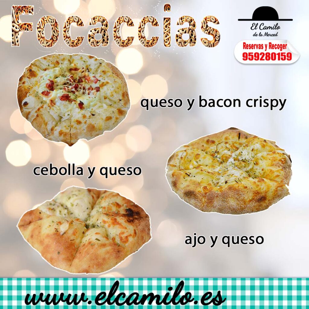 Nuevas Focaccias