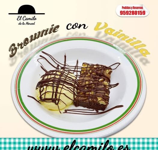 Brownie Vainilla