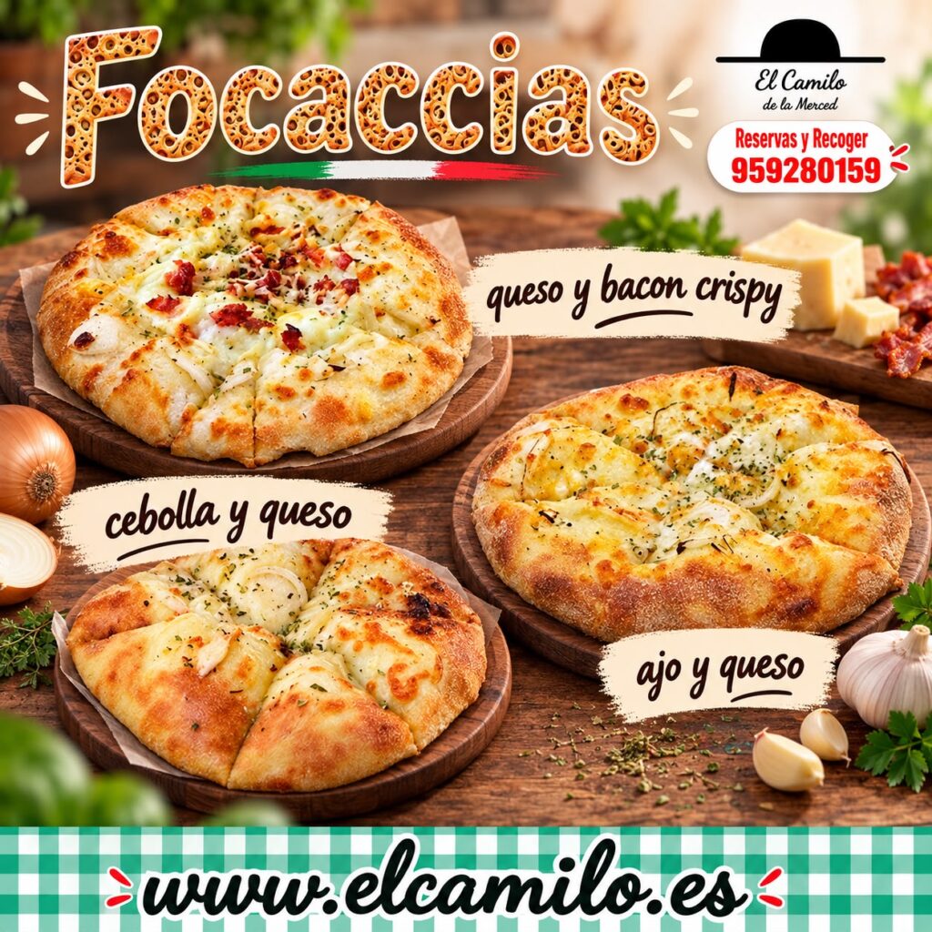 Focaccias CAMILO